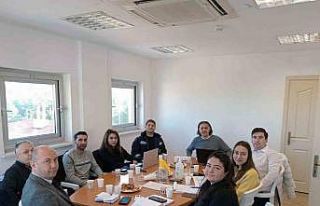 MUSKİ ve Bakanlık yetkilileri içme suyu arıtma...