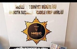 Nazilli’de 1500 gram uyuşturucu madde ele geçirildi