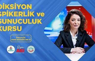 Nevşehir Belediyesi’nden “Diksiyon, Spikerlik...