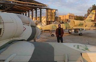 Neyrab Askeri Havaalanındaki savaş uçakları görüntülendi