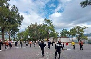 Öğrenciler ’sağlık için spor’ etkinliğine...