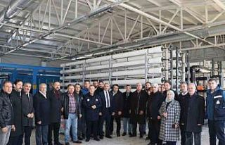 Oltu arıtılmış suya kavuşuyor