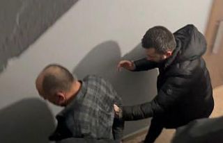 (Özel) Katil zanlısı ekipleri peşine taktı, çatıda...