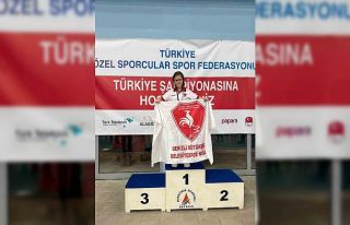 Özel sporcuların başarısı kenti gururlandırdı