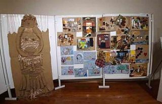 Plastik sanatlar sergisine yoğun ilgi