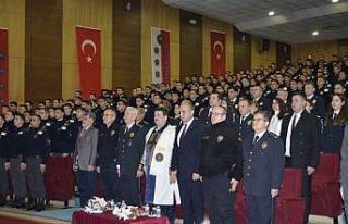 Polis Akademisi Başkanı Balcı, PMYO öğrencileriyle...