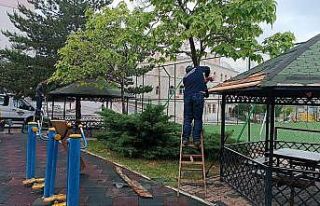 Pursaklar Belediyesinden bakım ve onarım çalışması