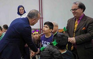 Recep Uçar’dan özel çocukları sevindiren buluşma