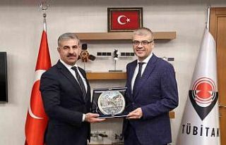 Rektör Çiftçi’den TÜBİTAK Başkanı Aydın’a...