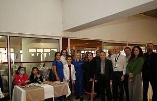 Rektör Özkan, engelli çalışanlarla bir araya...