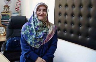 Rizeli engelli öğretmenden insanlığa ders niteliğinde...