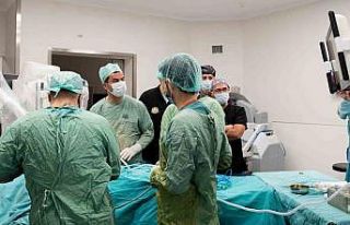 Robotik cerrahi sistemi Selçuk Üniversitesinde