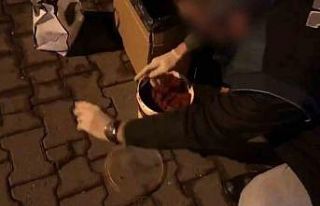 Salçanın içine zulalanmış uyuşturucu madde ele...