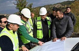 Salihli’nin 91 milyonluk içme suyu projesi incelendi