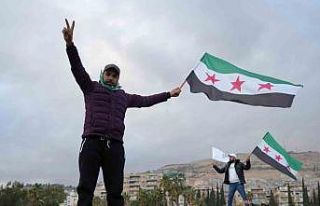 Şam’da kutlamalar devam ediyor