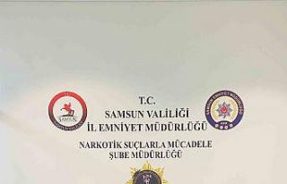 Samsun’da 2 bin 632 adet sentetik ecza ele geçirildi