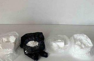 Samsun’da 600 gram kokain ve 100 gram metamfetamin...