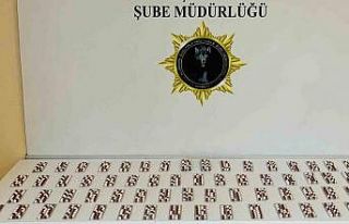 Samsun’da 840 adet sentetik ecza ele geçirildi:...