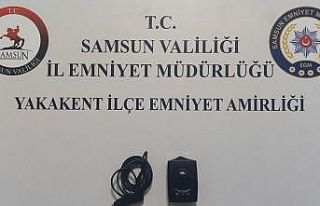 Samsun’da bir araçta radar tespit cihazı ele geçirildi