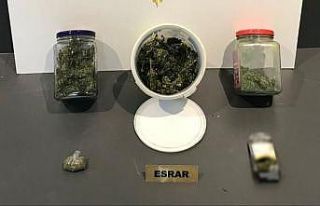 Samsun’da esrarla yakalanan şahıs gözaltına...