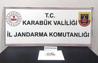 Sentetik ecza hap ile yakalanan 4 kişi gözaltına...