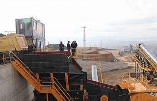 Siirt’te asfalt tesisinde deneme üretimi başladı