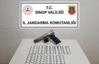 Sinop’ta uyuşturucu ve silah kaçakçılığı...