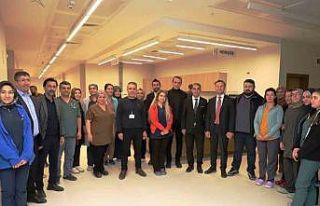Şirik, yeni hastanede incelemelerde bulundu
