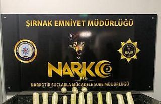 Şırnak’ta 10 kilo 267 gram metamfetamin ele geçirildi