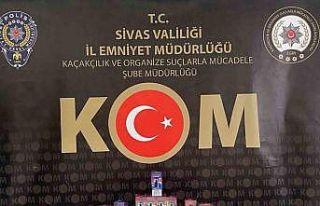 Sivas’ta 55 kaçak elektronik sigara ele geçirildi