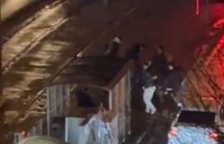 Sokak ortasından kavga böyle görüntülendi