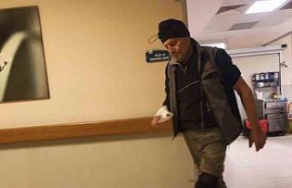 Spiral makinesi ile elini kesti