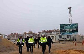 Sporcu Seçme ve Yetiştirme Merkezi’nin yapımı...