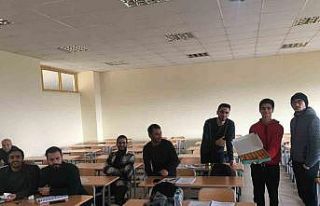 Suriyeli öğrenci, ülkesinin Esad’dan kurtuluşunu...