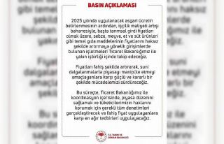 Tarım ve Orman Bakanlığı: "Suni dalgalanmalarla...