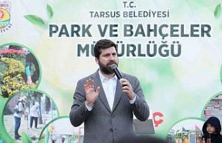 Tarsus Belediyesince yaptırılan Yaşar Kemal Parkı...