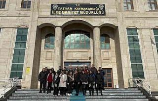 Tatvan’da “Polislik hayalime ilk adım” projesi...