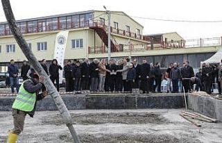 Tavşanlı Ahi Evran Camii’nin temeli dualarla atıldı