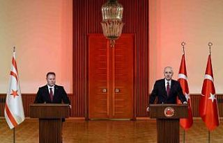 TBMM Başkanı Kurtulmuş KKTC Cumhuriyet Meclis Başkanı...