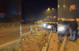 Tek başına çıkardığı refüjden 4 kişi zor...