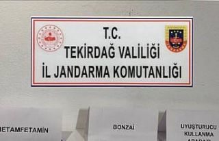 Tekirdağ’da jandarma ekiplerinden uyuşturucuya...