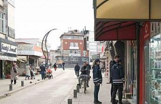 Terme’de kaldırım işgallerinin önüne geçildi