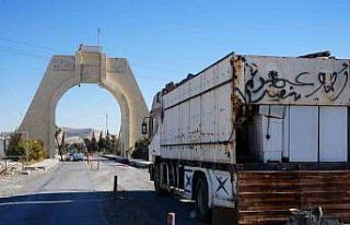 Teröristlerden alınan Tişrin Barajı görüntülendi