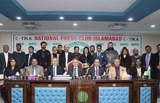 TİKA, Pakistan’da Ulusal Basın Kulübü konferans...