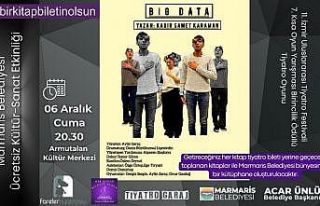 Tiyatronun perdesi bu kez kütüphane için açılacak