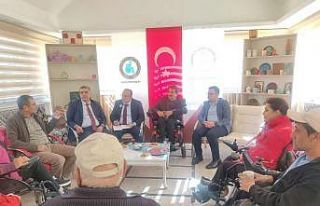 Türkiye Sakatlar Derneği Erzurum Şube Başkanı...