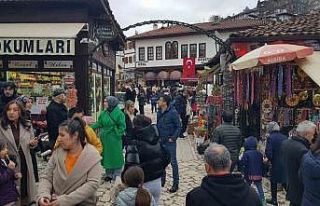 UNESCO kenti Safranbolu yılbaşı panayırıyla hareketlendi