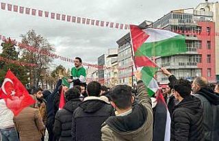 Uşak’ta Suriyeliler kutlama yaptı