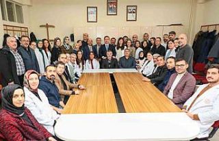 Vali Aydoğdu, öğretmenlerle bir araya geldi