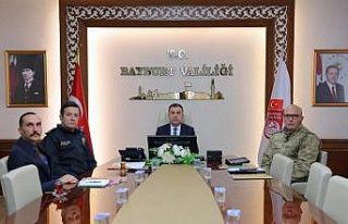 Vali Eldivan Ali Yerlikaya başkanlığındaki VKS...